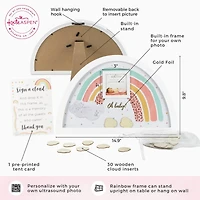 Kate Aspen® Boho Rainbow Frame Baby Shower Guest Book Alternative