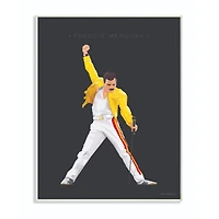 Stupell Industries Freddie Mercury Fashion Figure Wall Plaque