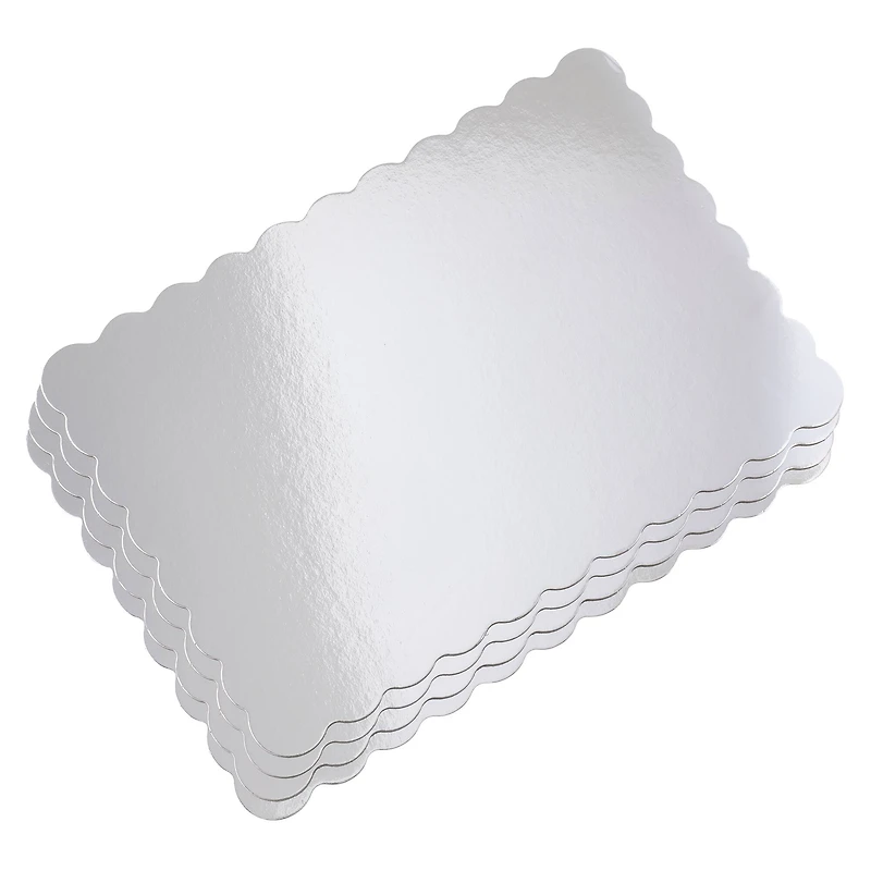 6 Packs: 4 ct. (24 total) Silver Cake Platters by Celebrate It®
