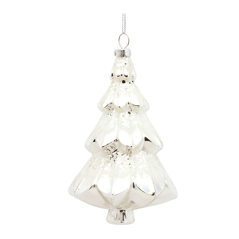 6ct. Glass Tree Ornament Set