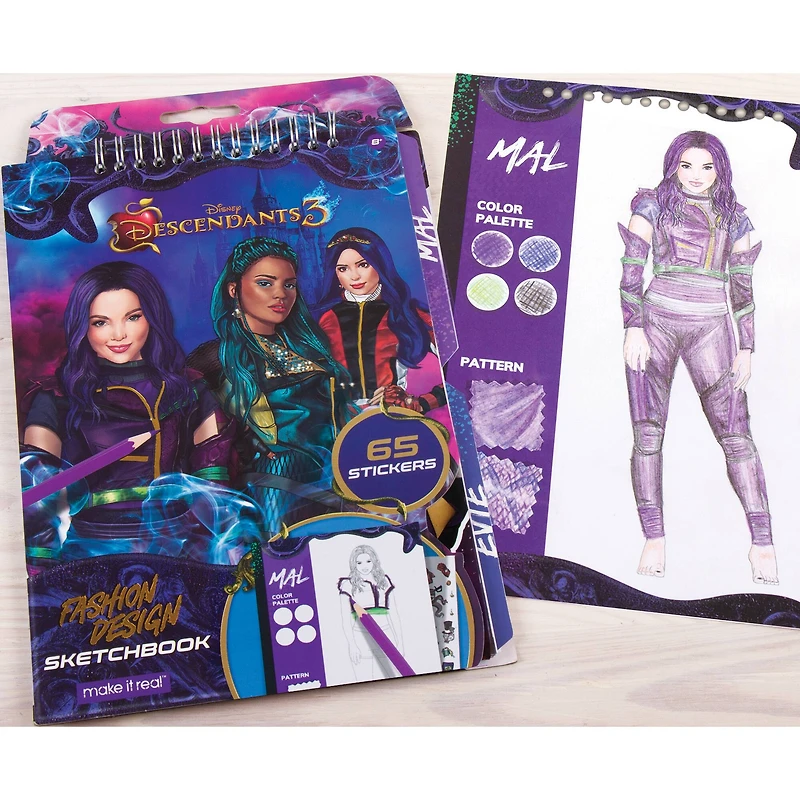 Make It Real™ Disney® Descendants 3 Fashion Design Tracing Light Table Set