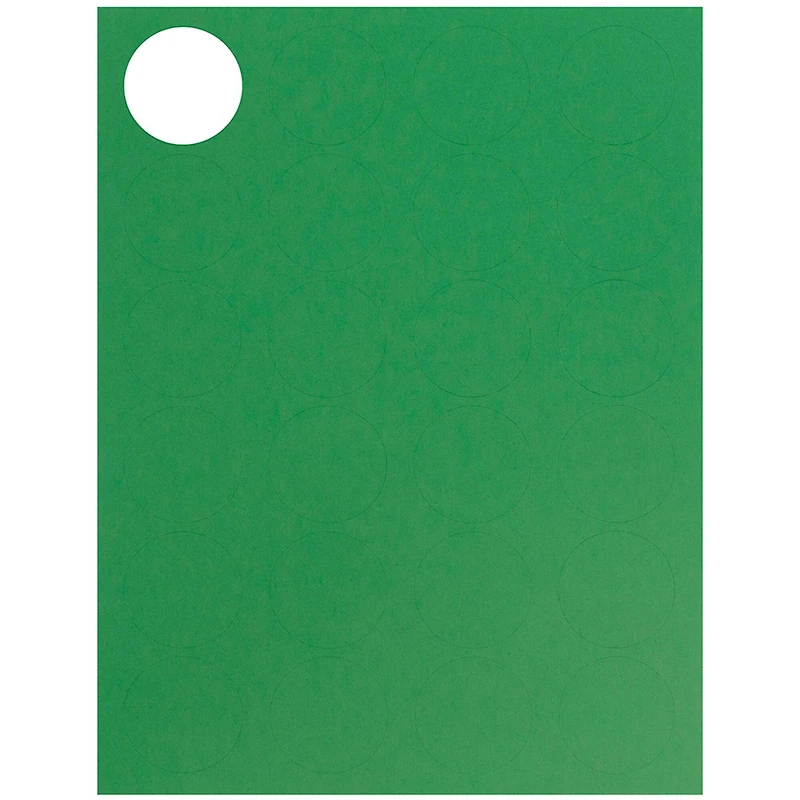 JAM Paper Green Mailing Address Label Combo Set