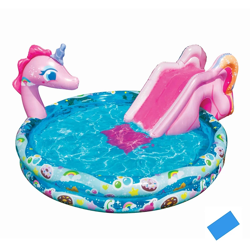 Banzai® 6ft. Spray 'N Splash Unicorn Pool™