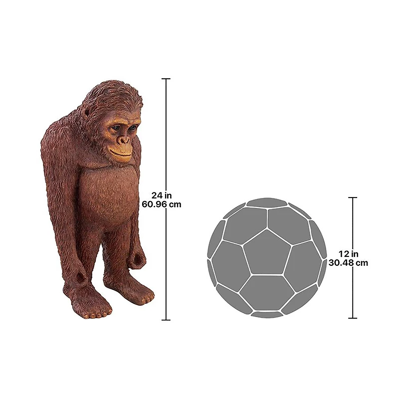 Design Toscano 24" Java the Bashful Orangutan Statue