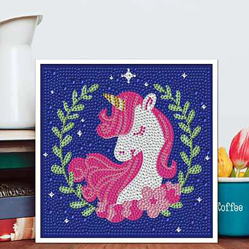 Sparkly Selections Unicorn Pre-Framed Diamond Painting Kit