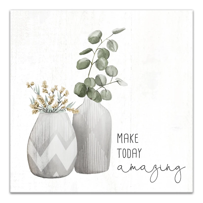 Make Today Amazing Canvas Wall Art