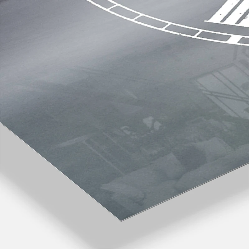 Designart 'Pier And Boats At Seashore Beach Style Multipanel Wall Clock