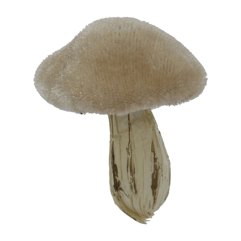 Green, Cream & Pink Velvet Decorative Mushrooms, 5ct. by Ashland®