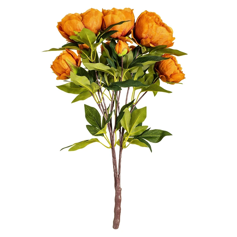 Artificial Coffee Peony Spray