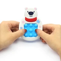 Polar Bear Fidget Keychain by Creatology™