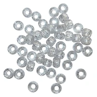 9mm Glitter Pony Beads by Creatology