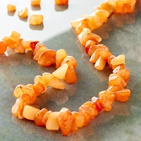 Orange Quartz Chip Beads by Bead Landing™