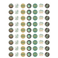Teacher Created Resources Mini Eucalyptus Stickers, 12 Packs of 378