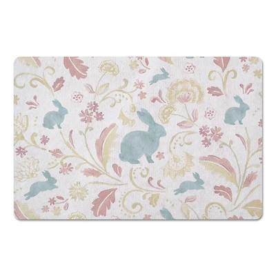 Paisley Bunny 18" x 27" Floor Mat
