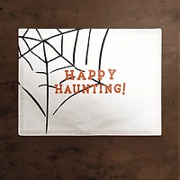 Haunting Web Polyester Twill Placemat