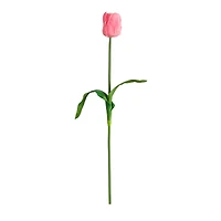 25" Pink Tulip Flower Stems, 3ct.