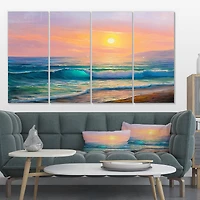 Designart - Sunset view at the sea
