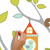 RoomMates Woodland Fox & Friends Tree Peel & Stick Wall Decals