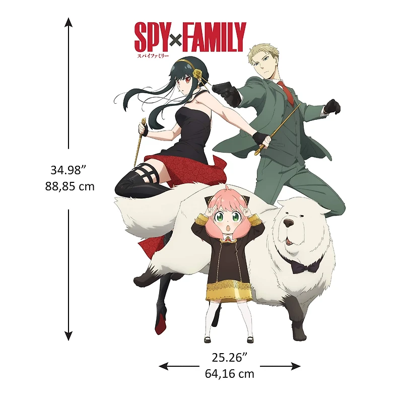 RoomMates Spy x Family: The Forgers Wall Decals