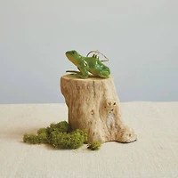 Hello Honey® Green Hand-Painted Glass Frog Ornament