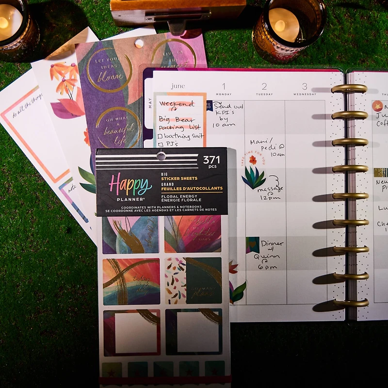 The Big Happy Planner® Floral Energy