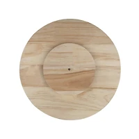 12" Pinewood Lazy Susan by Make Market®