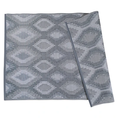 DII® Gray Ikat Outdoor Rug, 4ft. x 6ft.