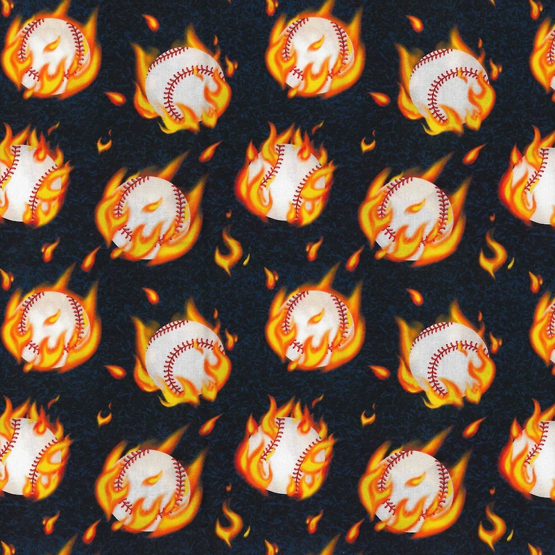 Fabric Traditions Baseball Cotton Fabric