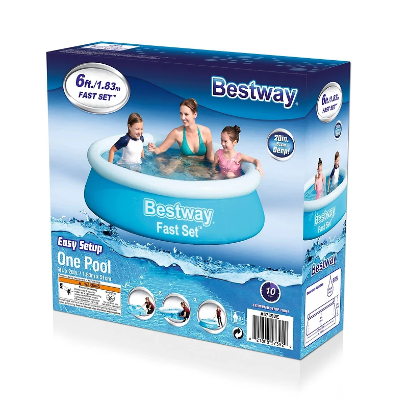 Bestway Fast Set Round Inflatable Pool