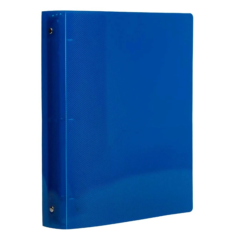 JAM Paper 1.5" Glass Twill Plastic 3-Ring Binder