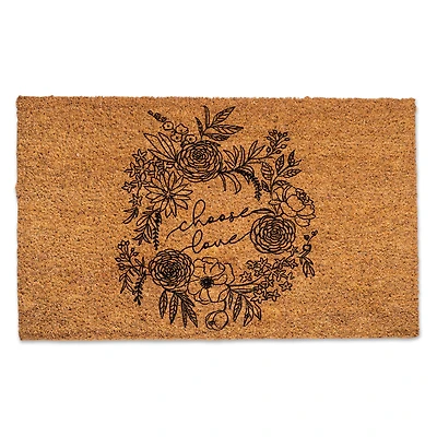 Choose Love 30" x 18" Door Mat