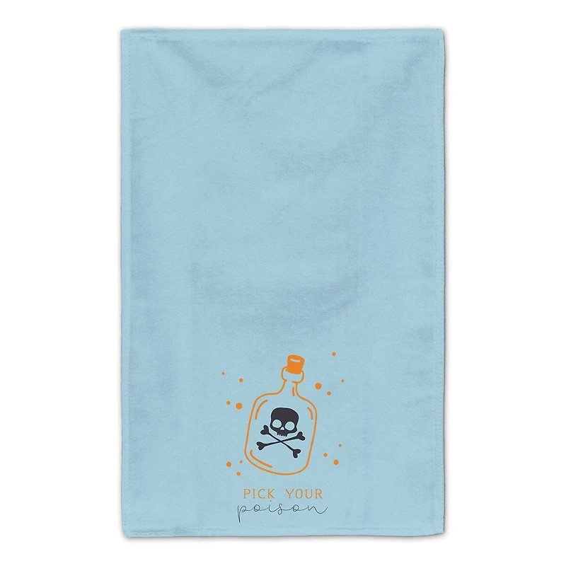Blue & Orange Pick Your Poison Tea Towel Set