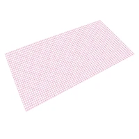 54" x 108" Pink Gingham Plastic Table Cover by Celebrate It™