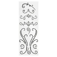 Black Flourish Design Stickers by Recollections™