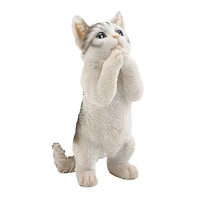 9" Pretty Please Cat Figurine