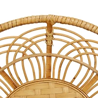 Set of 3 Brown Metal Boho Style Wall Decor 24", 20", 16"