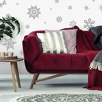 RoomMates Glitter Snowflakes Peel & Stick Wall Decals