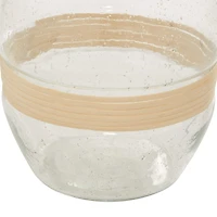 The Novogratz 20" Clear Glass Coastal Vase