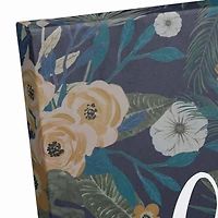 Feels Like Home Tropical Floral Canvas Wall Art