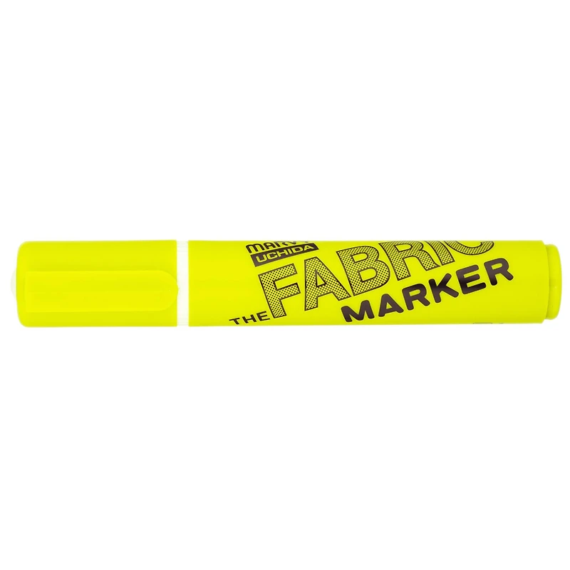 Marvy® Uchida Broad Fluorescent Yellow Fabric Marker