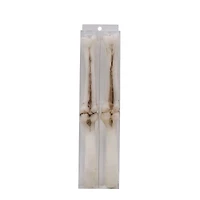 10" Bone Taper Candles, 2ct. by Ashland®