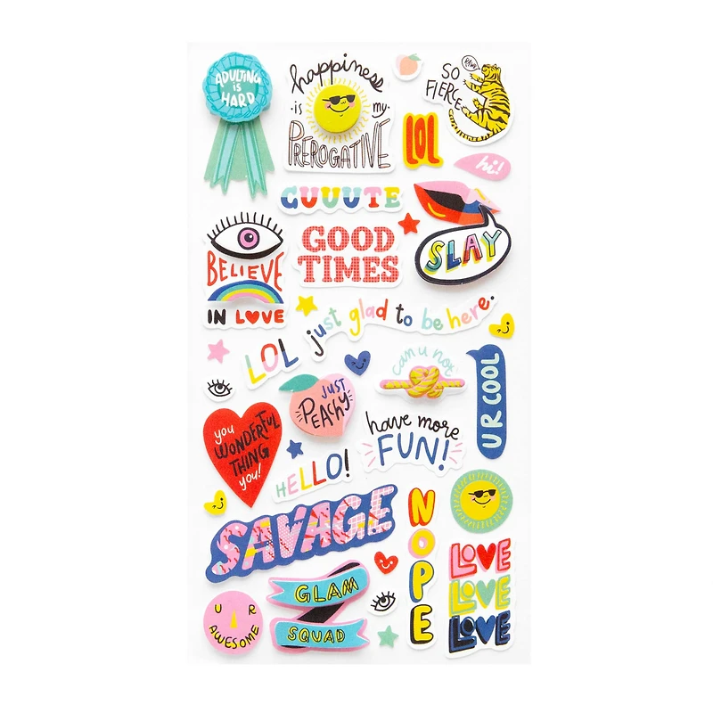 Retro Quotes Stickers by Recollections™