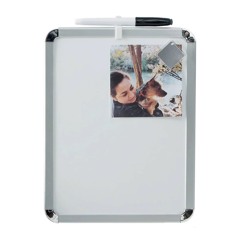 8.5" x 11" White Magnetic Dry Erase Board by B2C®