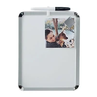 8.5" x 11" White Magnetic Dry Erase Board by B2C®