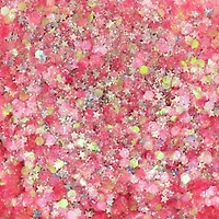 Pink Star Mix Specialty Polyester Glitter by Recollections™, 1.09oz.