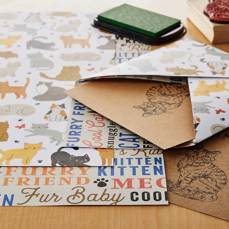 Cats Double-Sided Cardstock Paper by Recollections™, 12" x 12"