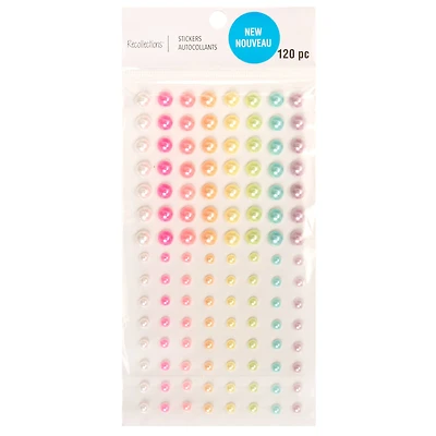 Multicolor Pearl Stickers by Recollections™
