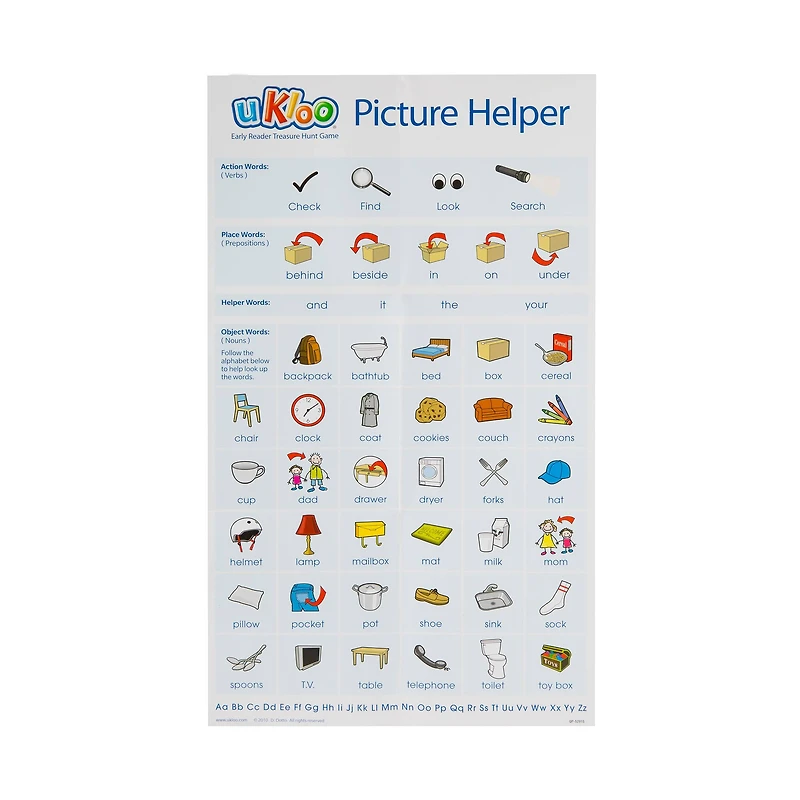 uKloo® Early Reader Treasure Hunt Game