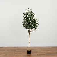 6ft. Potted Artificial Olive Tree