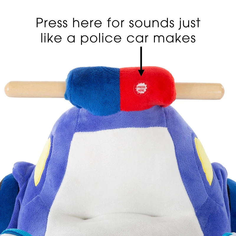 Toy Time Rocking Police Car Toy